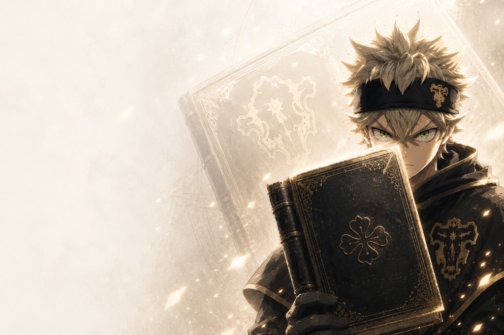 Asta — grimoire wielder